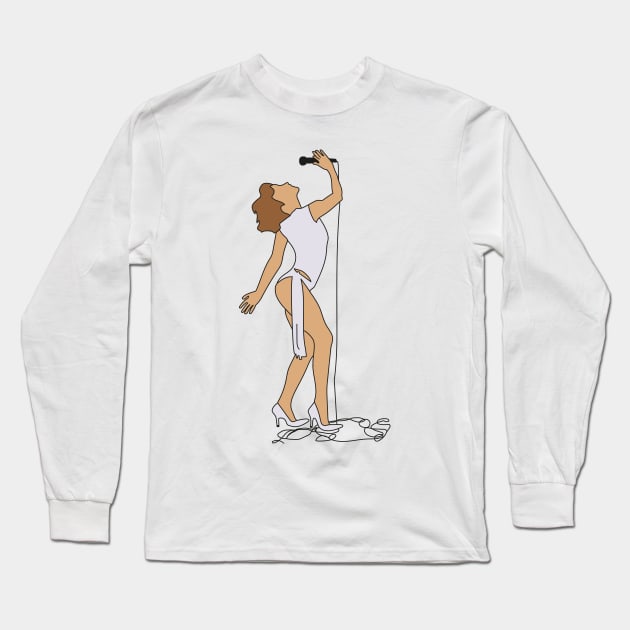 Kylie Minogue Fever album cover Long Sleeve T-Shirt by popmoments